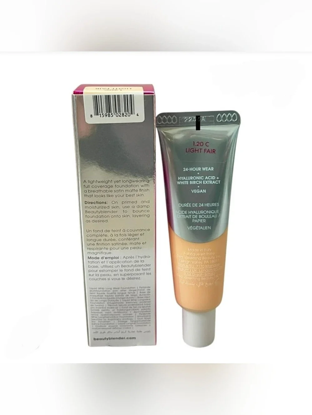 beautyblender Bounce Foundation - 1.20C Light Fair 1fl Oz BNIB